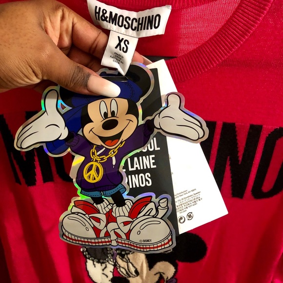 ⭐️SOLD⭐️ H&M x Moschino Sweater Dress - Picture 2 of 4